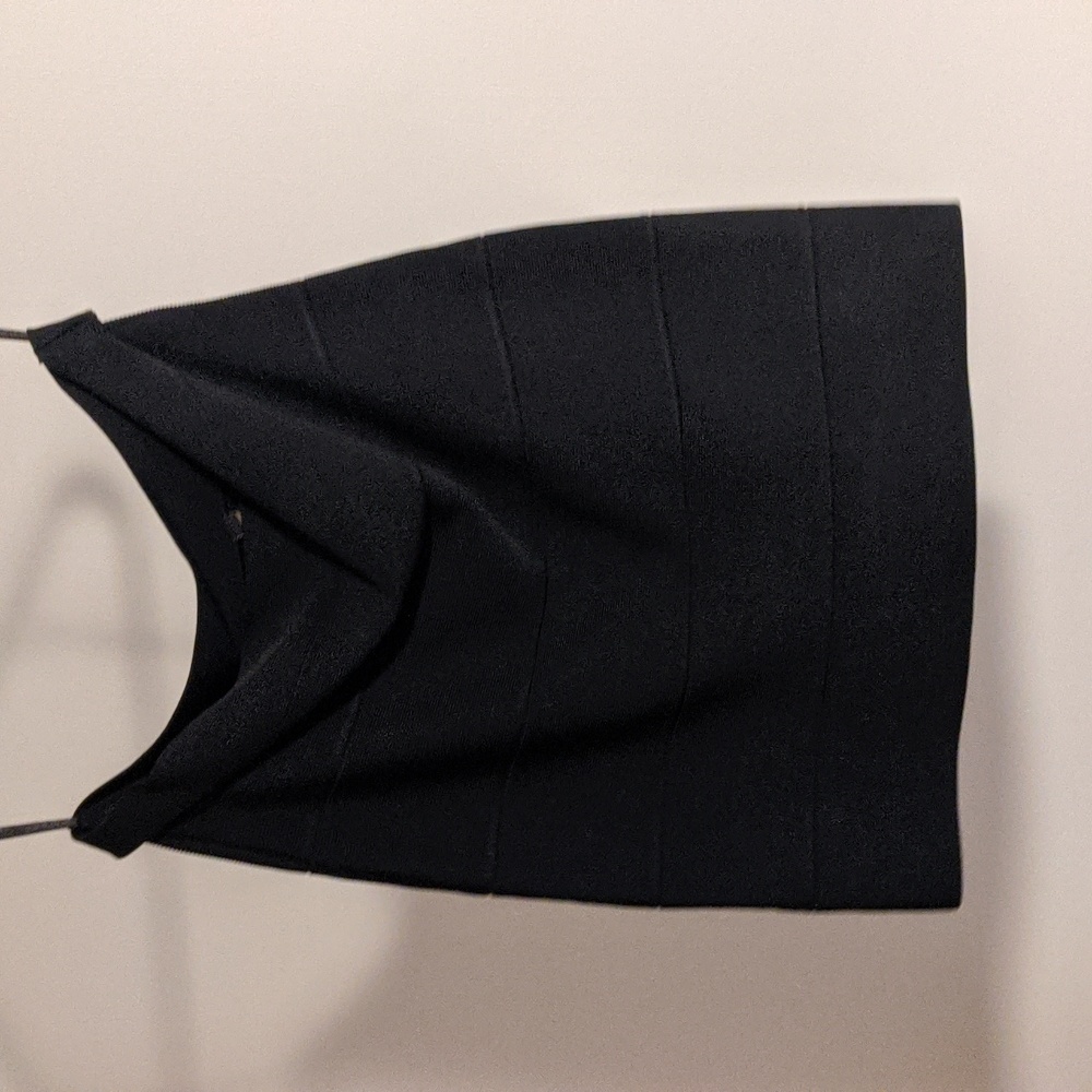 BCBGMAXAZRIA bandage mini skirt